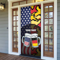 Personalized Germany American Heritage Month Door Cover Beer Funny Style - Wonder Print Shop
