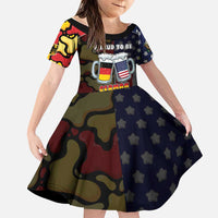 Personalized Germany American Heritage Month Family Matching Summer Maxi Dress and Hawaiian Shirt Beer Funny Style - Wonder Print Shop