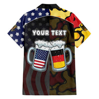 Personalized Germany American Heritage Month Family Matching Summer Maxi Dress and Hawaiian Shirt Beer Funny Style - Wonder Print Shop