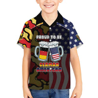 Personalized Germany American Heritage Month Family Matching Summer Maxi Dress and Hawaiian Shirt Beer Funny Style - Wonder Print Shop