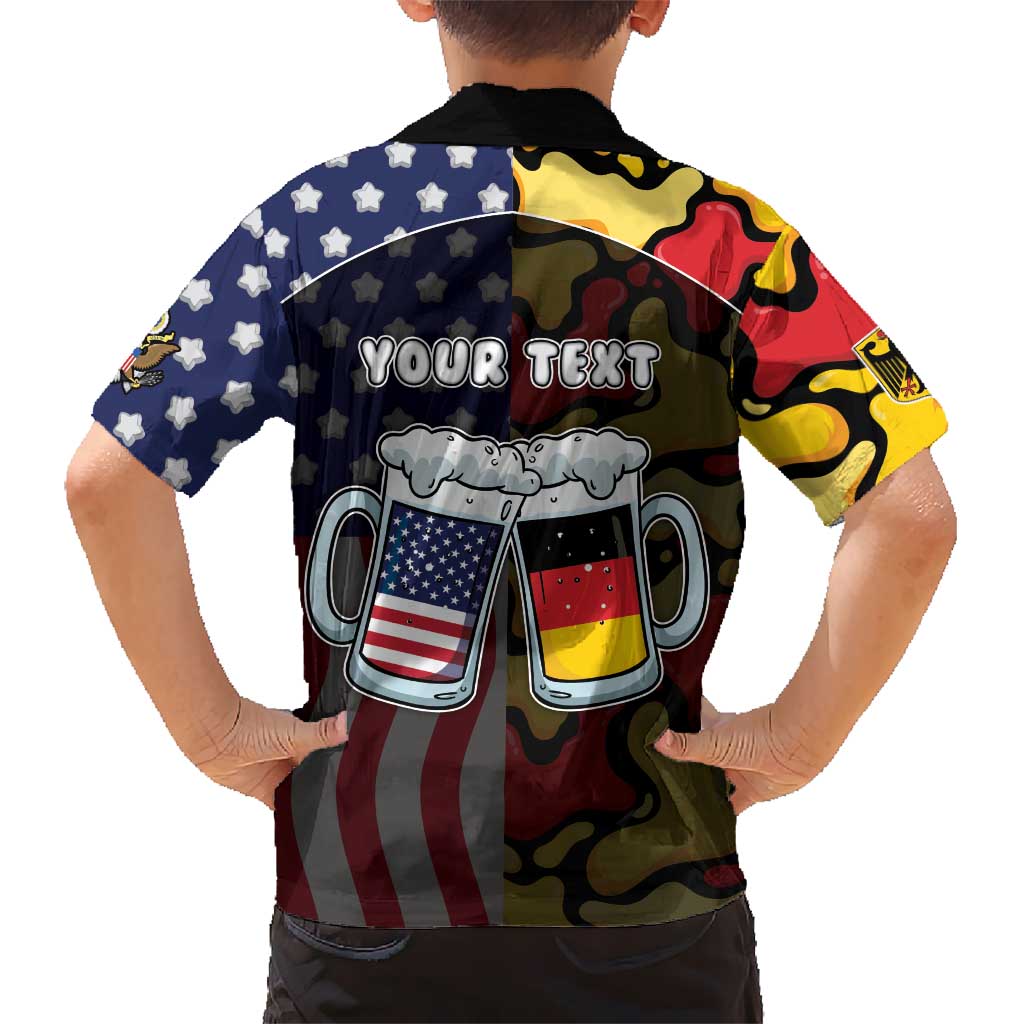 Personalized Germany American Heritage Month Family Matching Tank Maxi Dress and Hawaiian Shirt Beer Funny Style - Wonder Print Shop