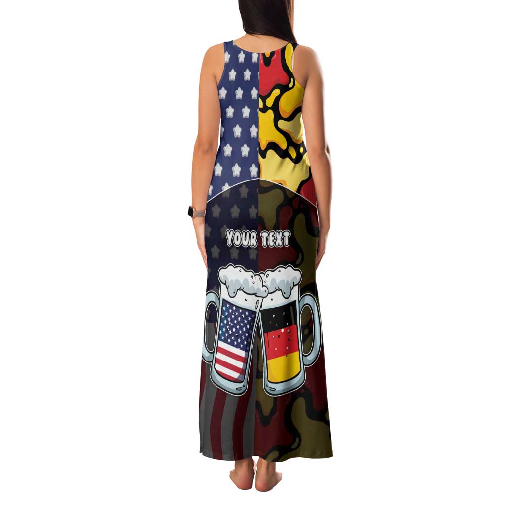 Personalized Germany American Heritage Month Family Matching Tank Maxi Dress and Hawaiian Shirt Beer Funny Style - Wonder Print Shop