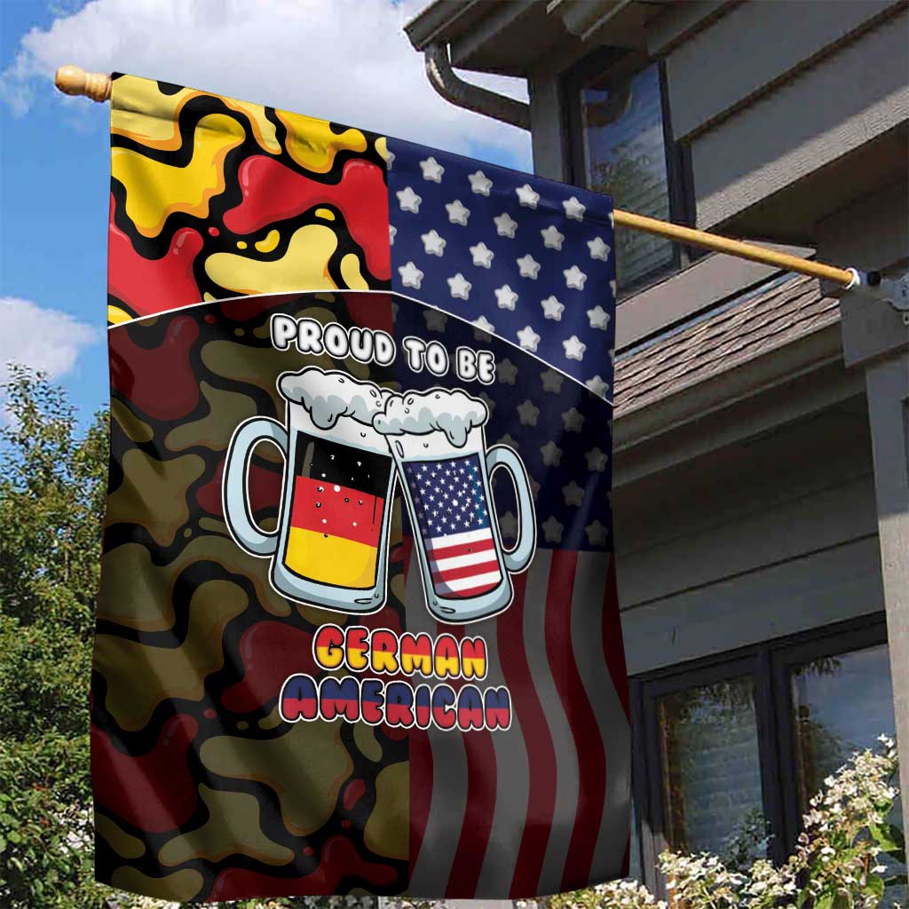 Germany American Heritage Month Garden Flag Beer Funny Style - Wonder Print Shop