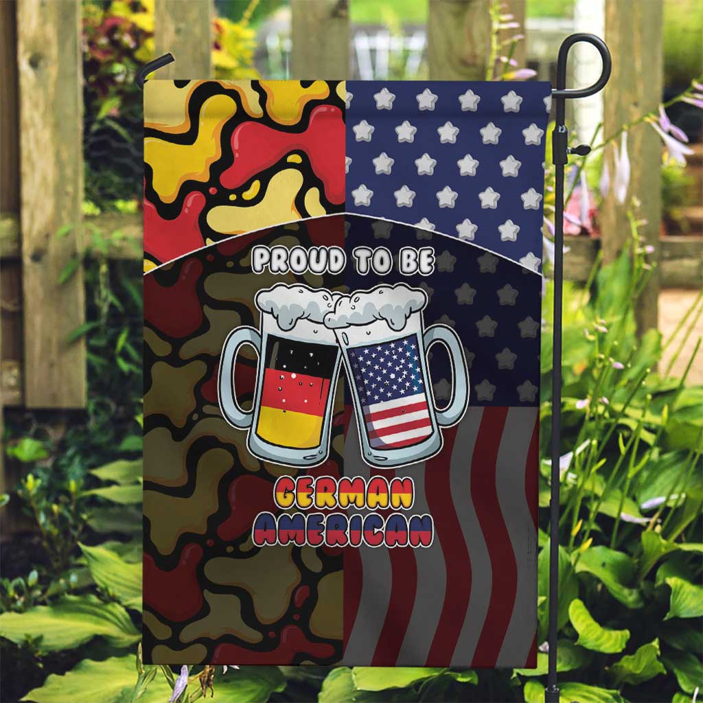 Germany American Heritage Month Garden Flag Beer Funny Style - Wonder Print Shop