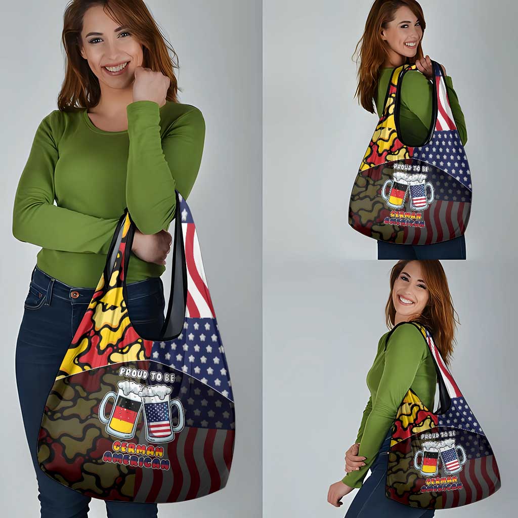 Germany American Heritage Month Grocery Bag Beer Funny Style - Wonder Print Shop