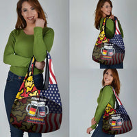 Germany American Heritage Month Grocery Bag Beer Funny Style - Wonder Print Shop