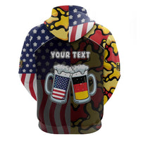 Personalized Germany American Heritage Month Hoodie Beer Funny Style - Wonder Print Shop