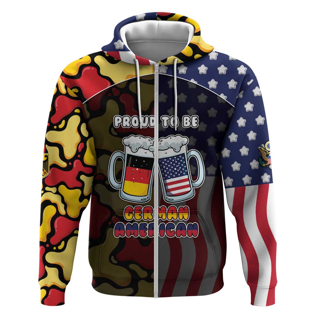 Personalized Germany American Heritage Month Hoodie Beer Funny Style - Wonder Print Shop