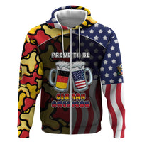 Personalized Germany American Heritage Month Hoodie Beer Funny Style - Wonder Print Shop