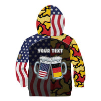 Personalized Germany American Heritage Month Kid Hoodie Beer Funny Style - Wonder Print Shop