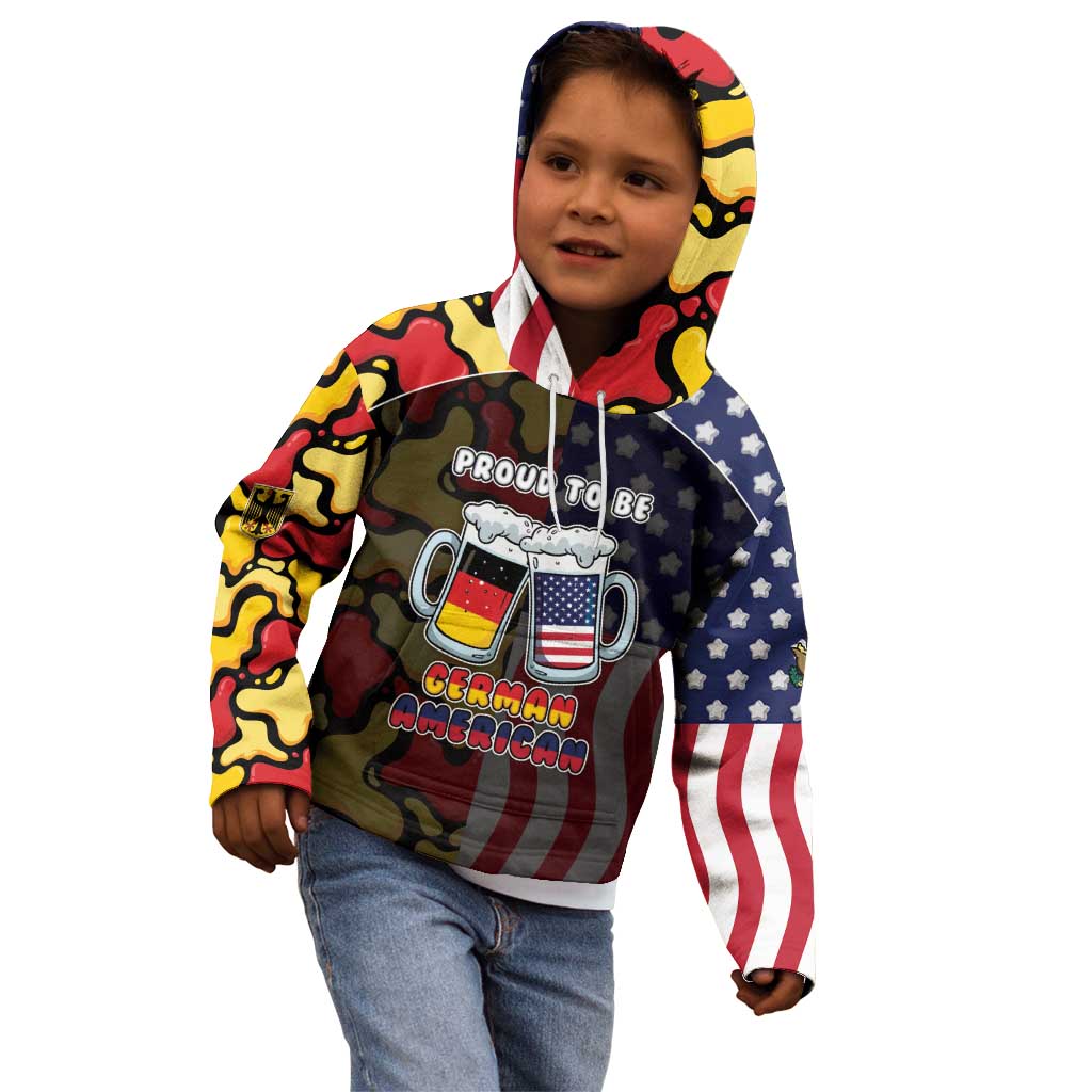 Personalized Germany American Heritage Month Kid Hoodie Beer Funny Style - Wonder Print Shop