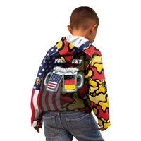 Personalized Germany American Heritage Month Kid Hoodie Beer Funny Style - Wonder Print Shop