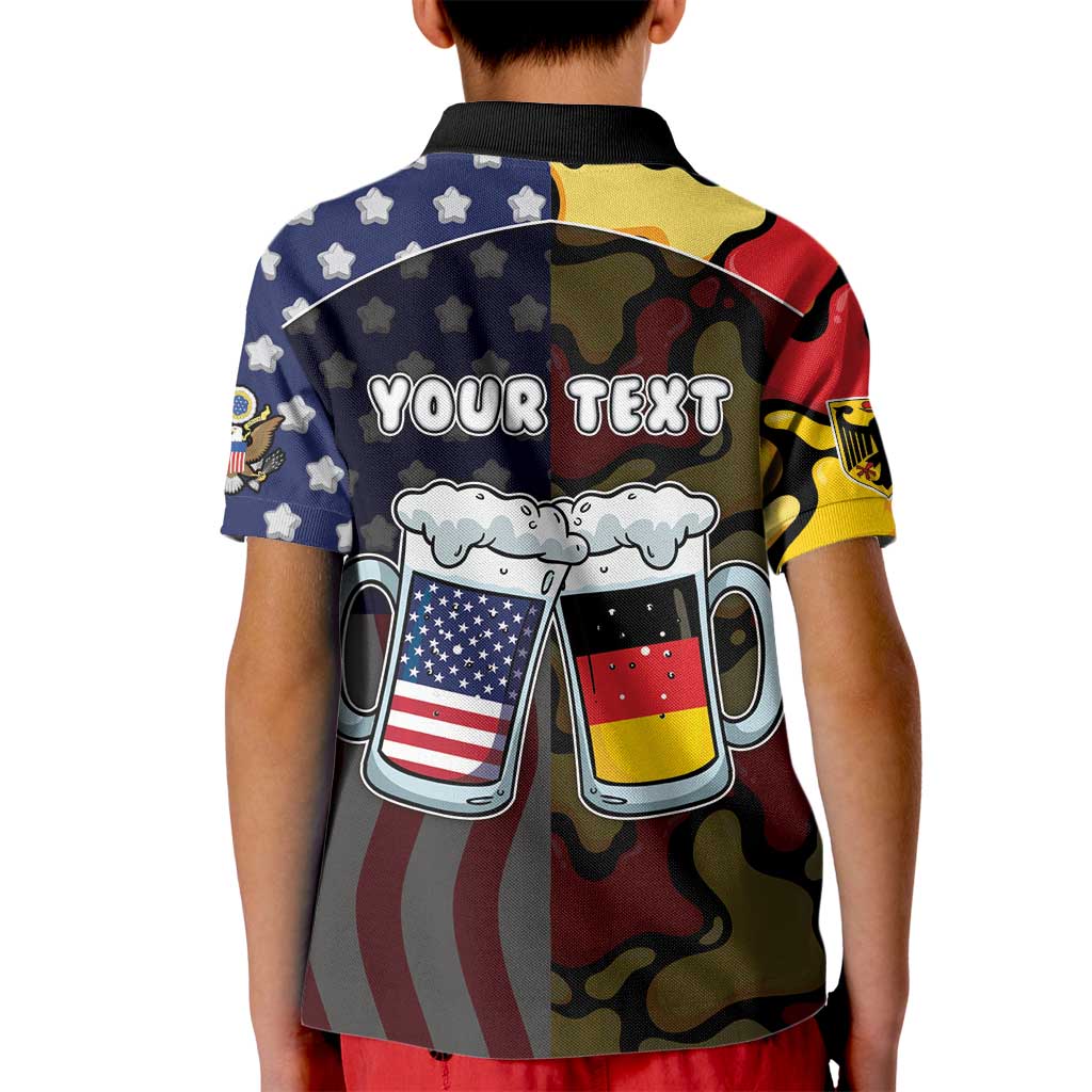 Personalized Germany American Heritage Month Kid Polo Shirt Beer Funny Style - Wonder Print Shop
