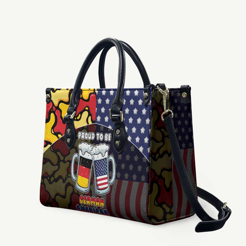 Germany American Heritage Month Leather Bag Beer Funny Style - Wonder Print Shop