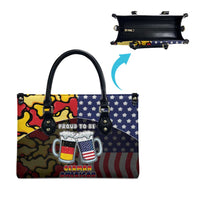Germany American Heritage Month Leather Bag Beer Funny Style - Wonder Print Shop