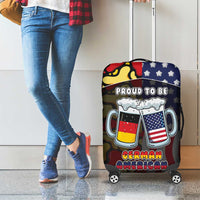 Germany American Heritage Month Luggage Cover Beer Funny Style - Wonder Print Shop