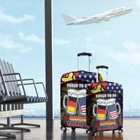 Germany American Heritage Month Luggage Cover Beer Funny Style - Wonder Print Shop