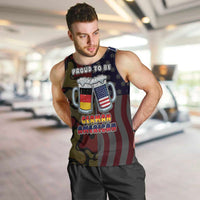 Personalized Germany American Heritage Month Men Tank Top Beer Funny Style - Wonder Print Shop