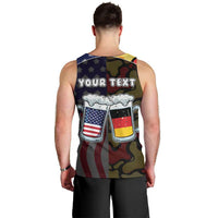 Personalized Germany American Heritage Month Men Tank Top Beer Funny Style - Wonder Print Shop