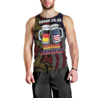 Personalized Germany American Heritage Month Men Tank Top Beer Funny Style - Wonder Print Shop