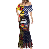 Personalized Germany American Heritage Month Mermaid Dress Beer Funny Style - Wonder Print Shop