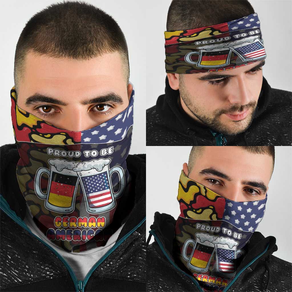 Germany American Heritage Month Neck Gaiter Beer Funny Style - Wonder Print Shop