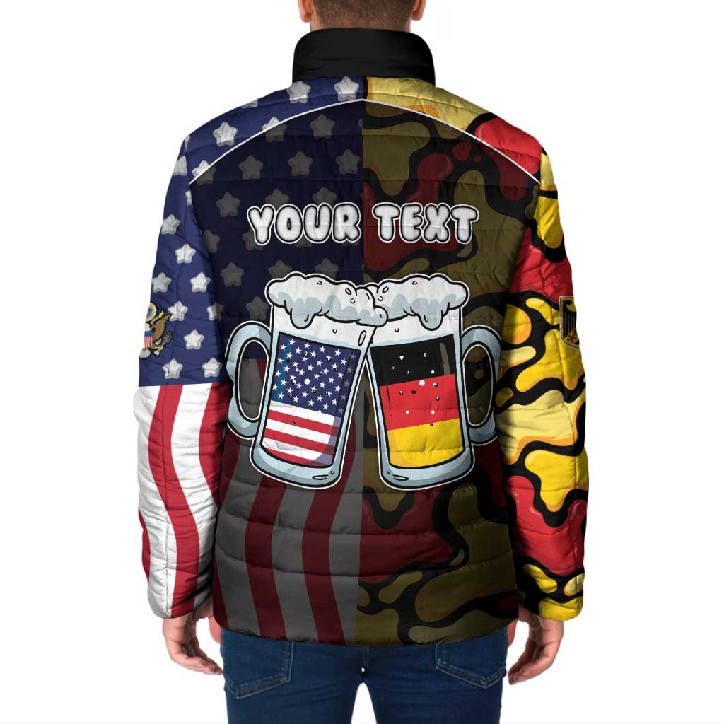 Personalized Germany American Heritage Month Padded Jacket Beer Funny Style - Wonder Print Shop