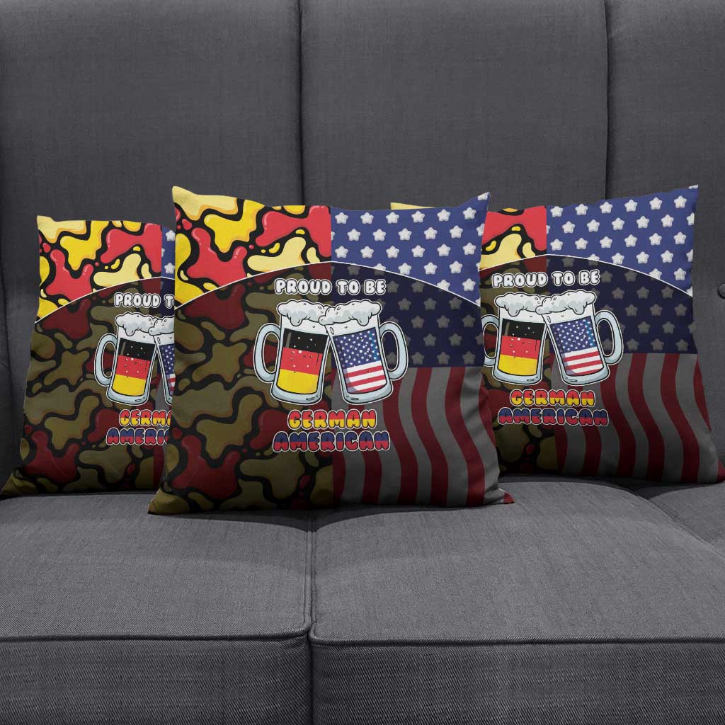 Germany American Heritage Month Pillow Cover Beer Funny Style - Wonder Print Shop