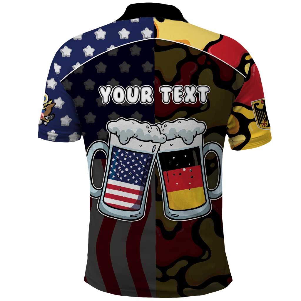 Personalized Germany American Heritage Month Polo Shirt Beer Funny Style - Wonder Print Shop