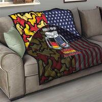 Germany American Heritage Month Quilt Beer Funny Style - Wonder Print Shop