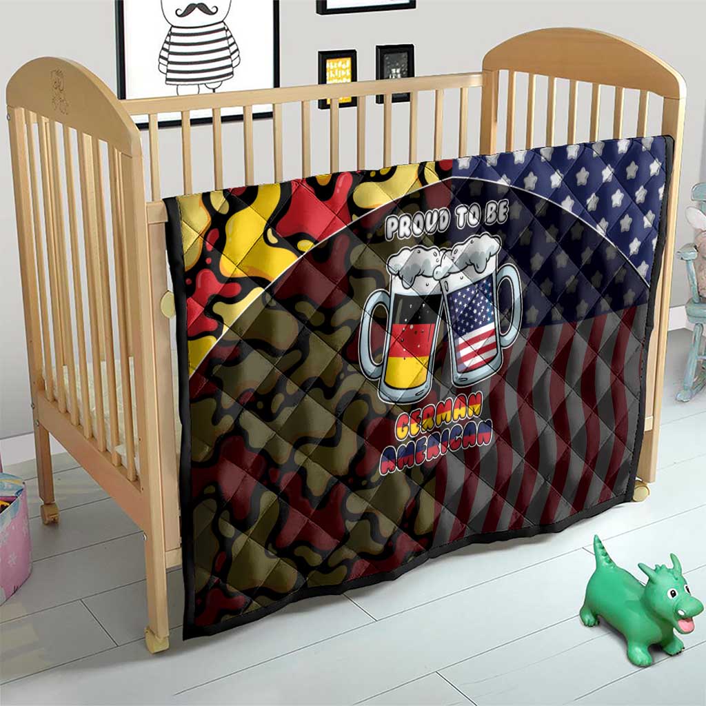 Germany American Heritage Month Quilt Beer Funny Style - Wonder Print Shop