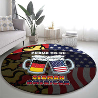 Germany American Heritage Month Round Carpet Beer Funny Style - Wonder Print Shop