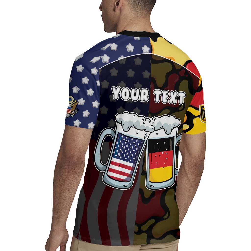 Personalized Germany American Heritage Month Rugby Jersey Beer Funny Style - Wonder Print Shop