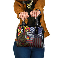 Germany American Heritage Month Shoulder Handbag Beer Funny Style - Wonder Print Shop