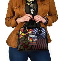 Germany American Heritage Month Shoulder Handbag Beer Funny Style - Wonder Print Shop