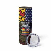 Personalized Germany American Heritage Month Skinny Tumbler Beer Funny Style - Wonder Print Shop