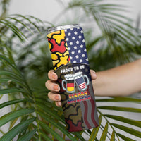 Personalized Germany American Heritage Month Skinny Tumbler Beer Funny Style - Wonder Print Shop