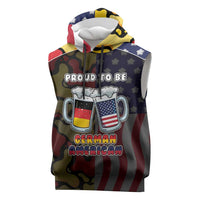 Personalized Germany American Heritage Month Sleeveless Hoodie Beer Funny Style - Wonder Print Shop