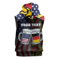 Personalized Germany American Heritage Month Sleeveless Hoodie Beer Funny Style - Wonder Print Shop