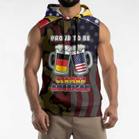 Personalized Germany American Heritage Month Sleeveless Hoodie Beer Funny Style - Wonder Print Shop