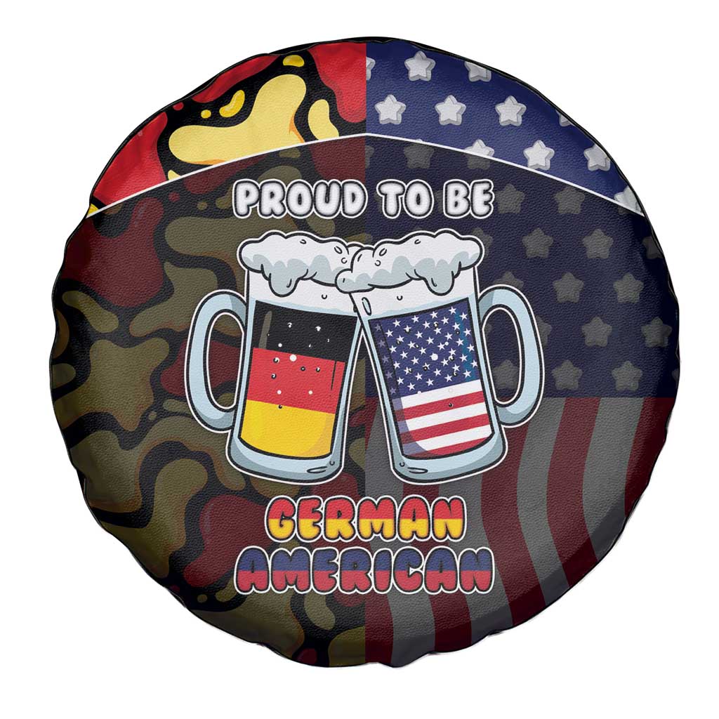 Germany American Heritage Month Spare Tire Cover Beer Funny Style - Wonder Print Shop