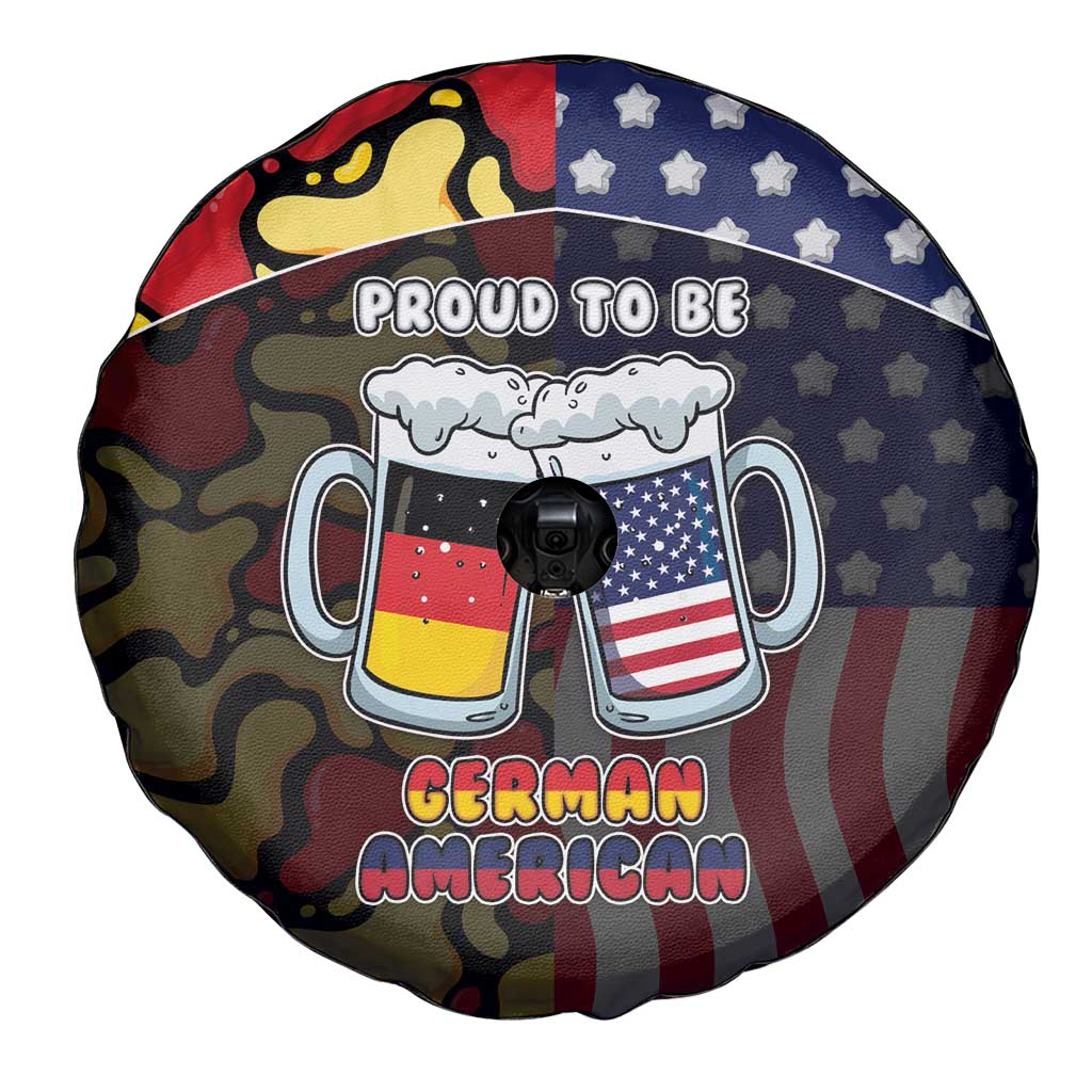 Germany American Heritage Month Spare Tire Cover Beer Funny Style - Wonder Print Shop