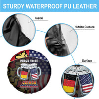 Germany American Heritage Month Spare Tire Cover Beer Funny Style - Wonder Print Shop