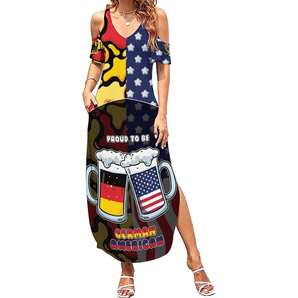 Personalized Germany American Heritage Month Summer Maxi Dress Beer Funny Style - Wonder Print Shop