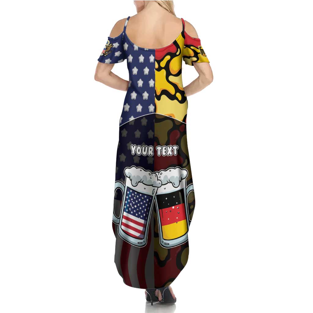 Personalized Germany American Heritage Month Summer Maxi Dress Beer Funny Style - Wonder Print Shop