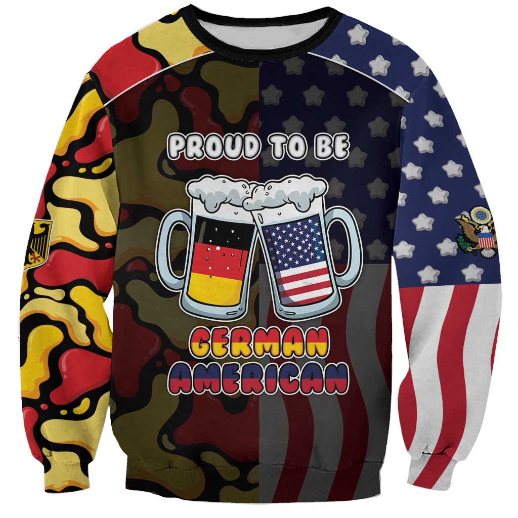 Personalized Germany American Heritage Month Sweatshirt Beer Funny Style - Wonder Print Shop