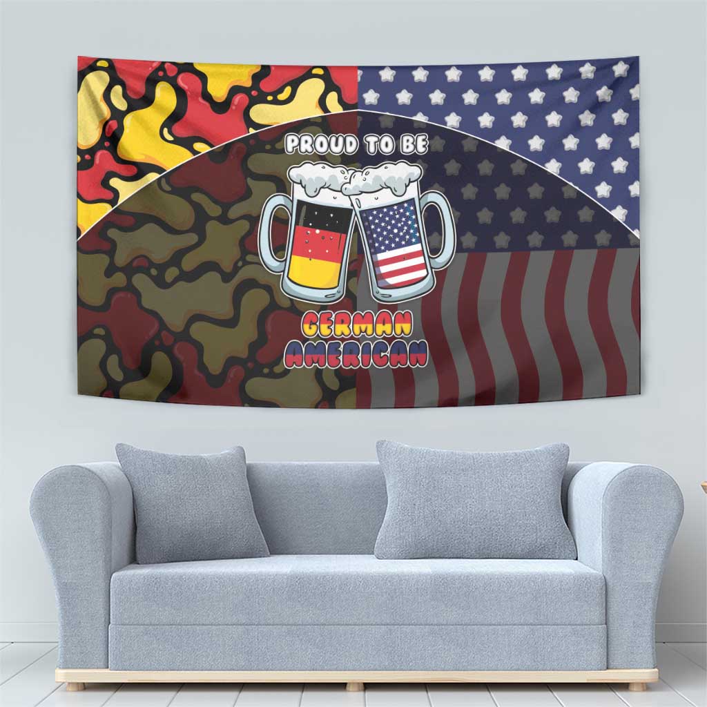 Germany American Heritage Month Tapestry Beer Funny Style - Wonder Print Shop