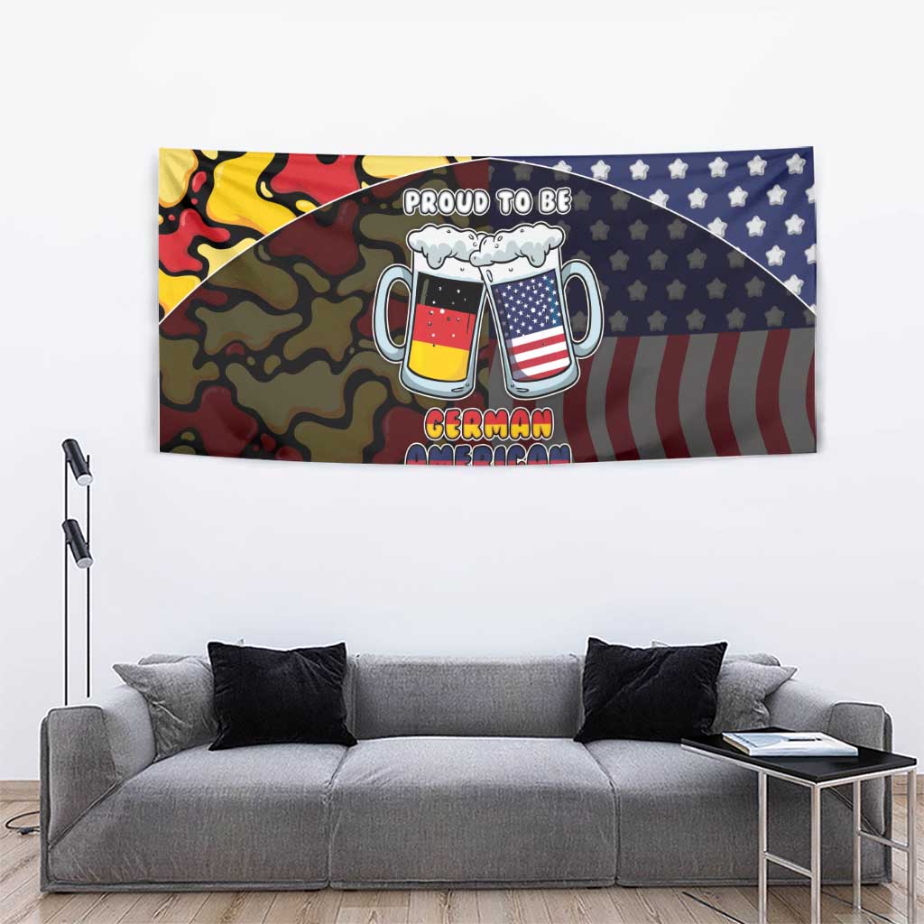 Germany American Heritage Month Tapestry Beer Funny Style - Wonder Print Shop