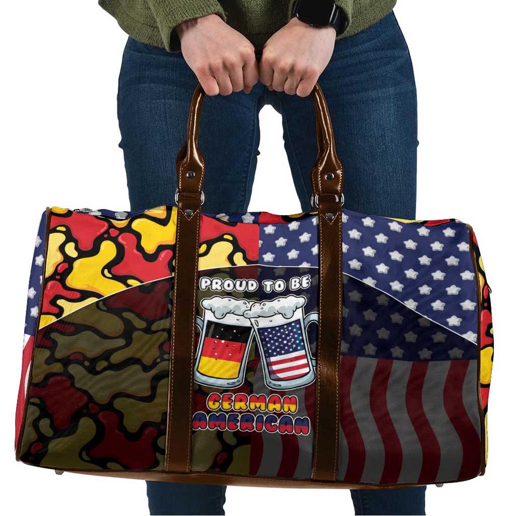Germany American Heritage Month Travel Bag Beer Funny Style - Wonder Print Shop