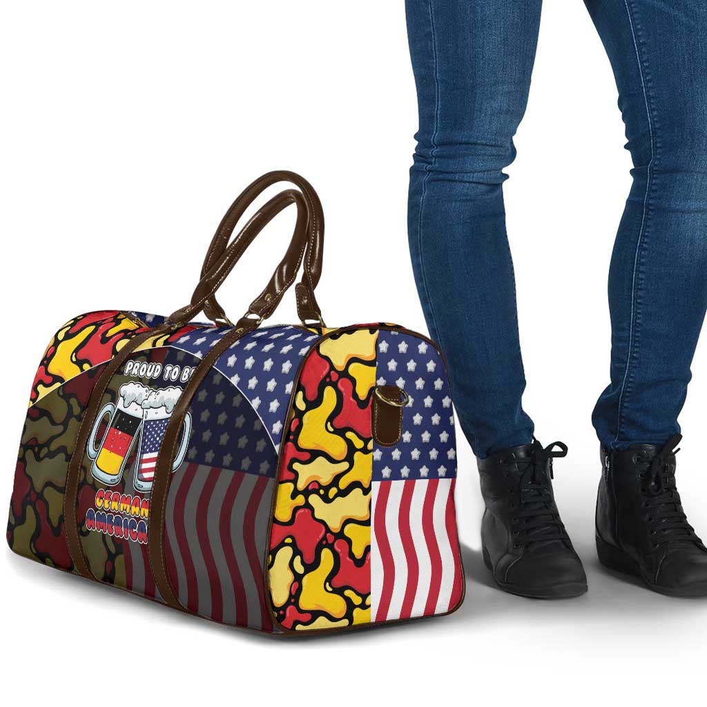 Germany American Heritage Month Travel Bag Beer Funny Style - Wonder Print Shop